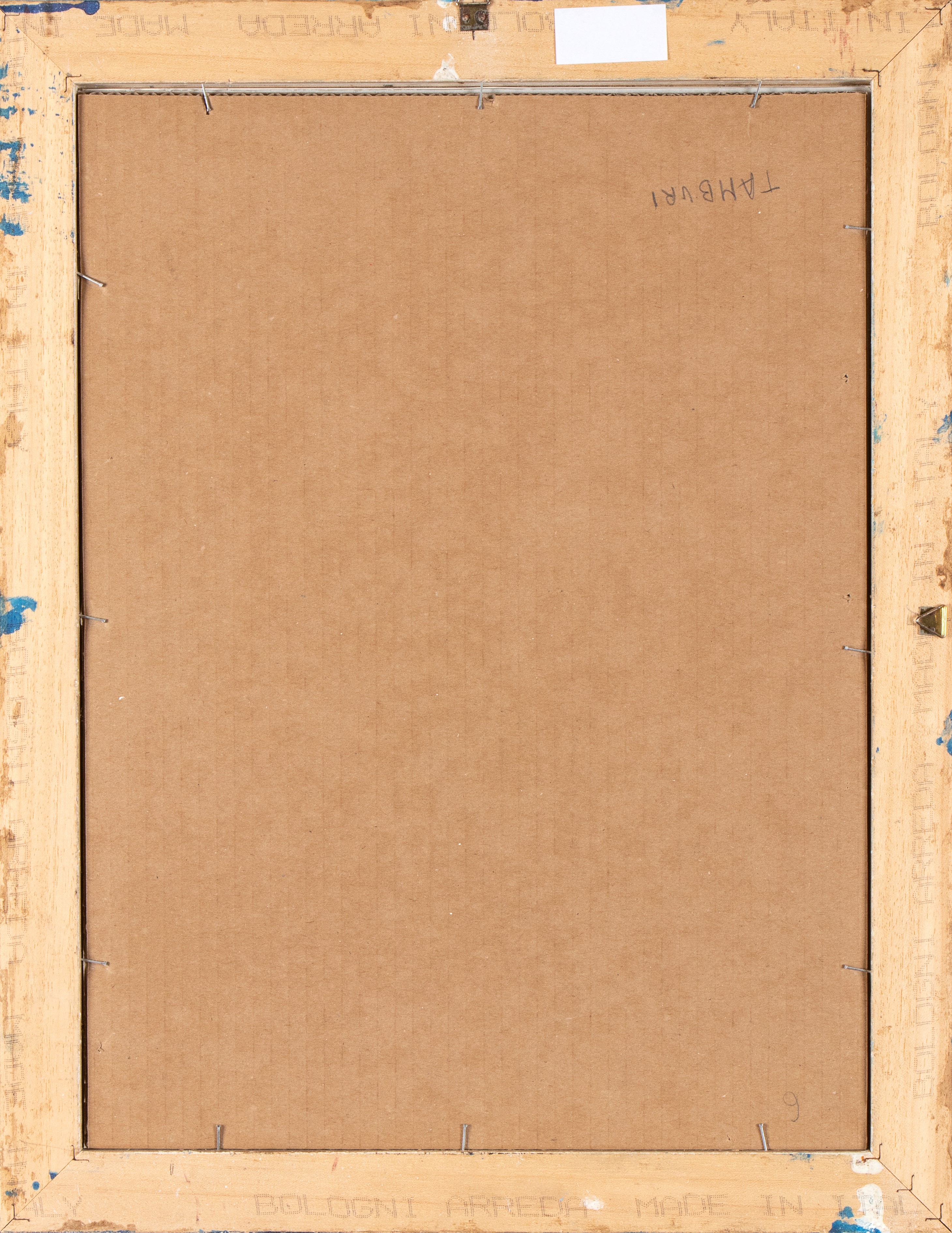 Orfeo Tamburi - Archeologo, acquarello su carta
