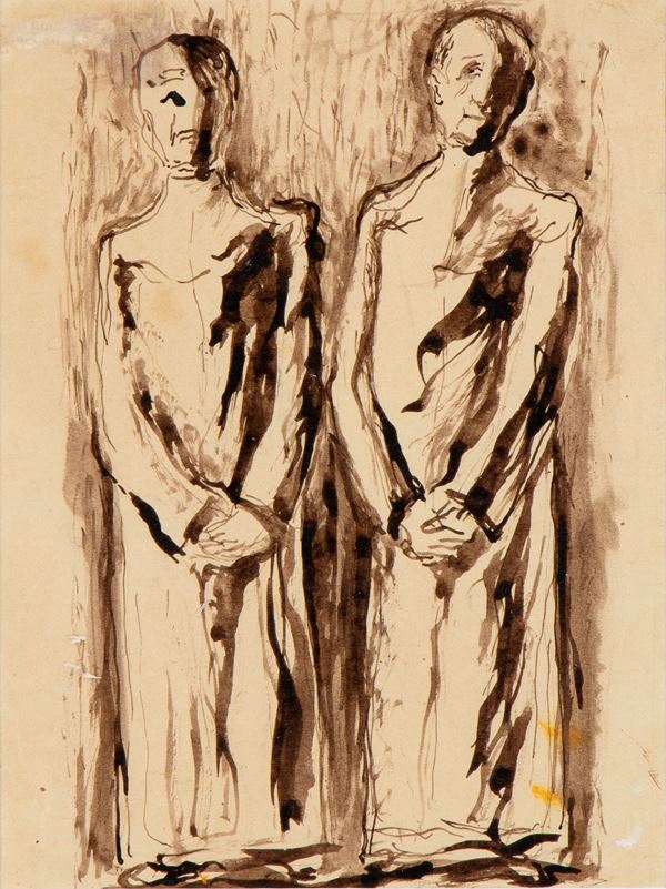 GINO BONICHI SCIPIONE - Two figures