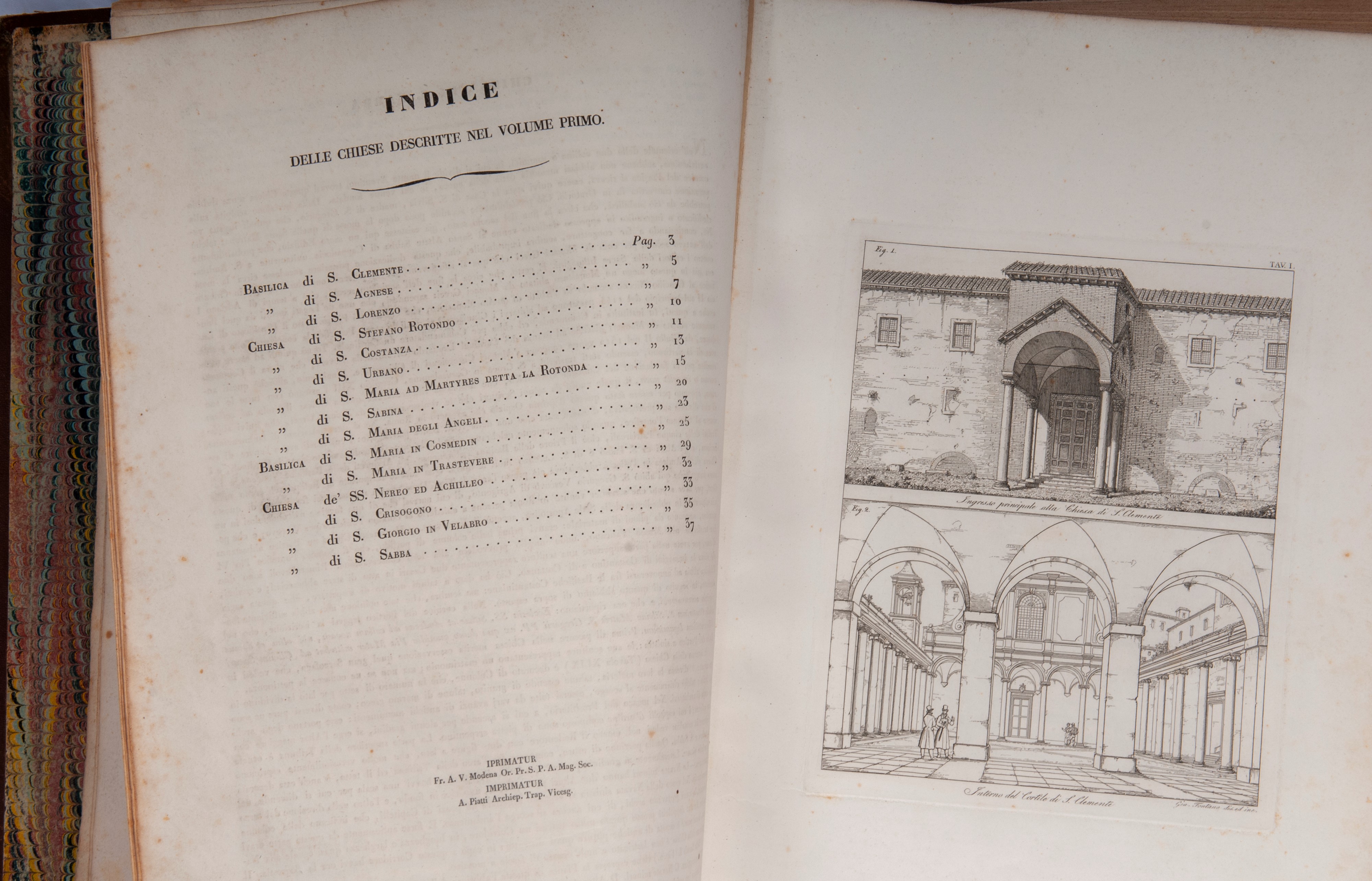 Giacomo Fontana, Raccolta delle migliori chiese di Roma e suburbane, tavole disegnate e incise