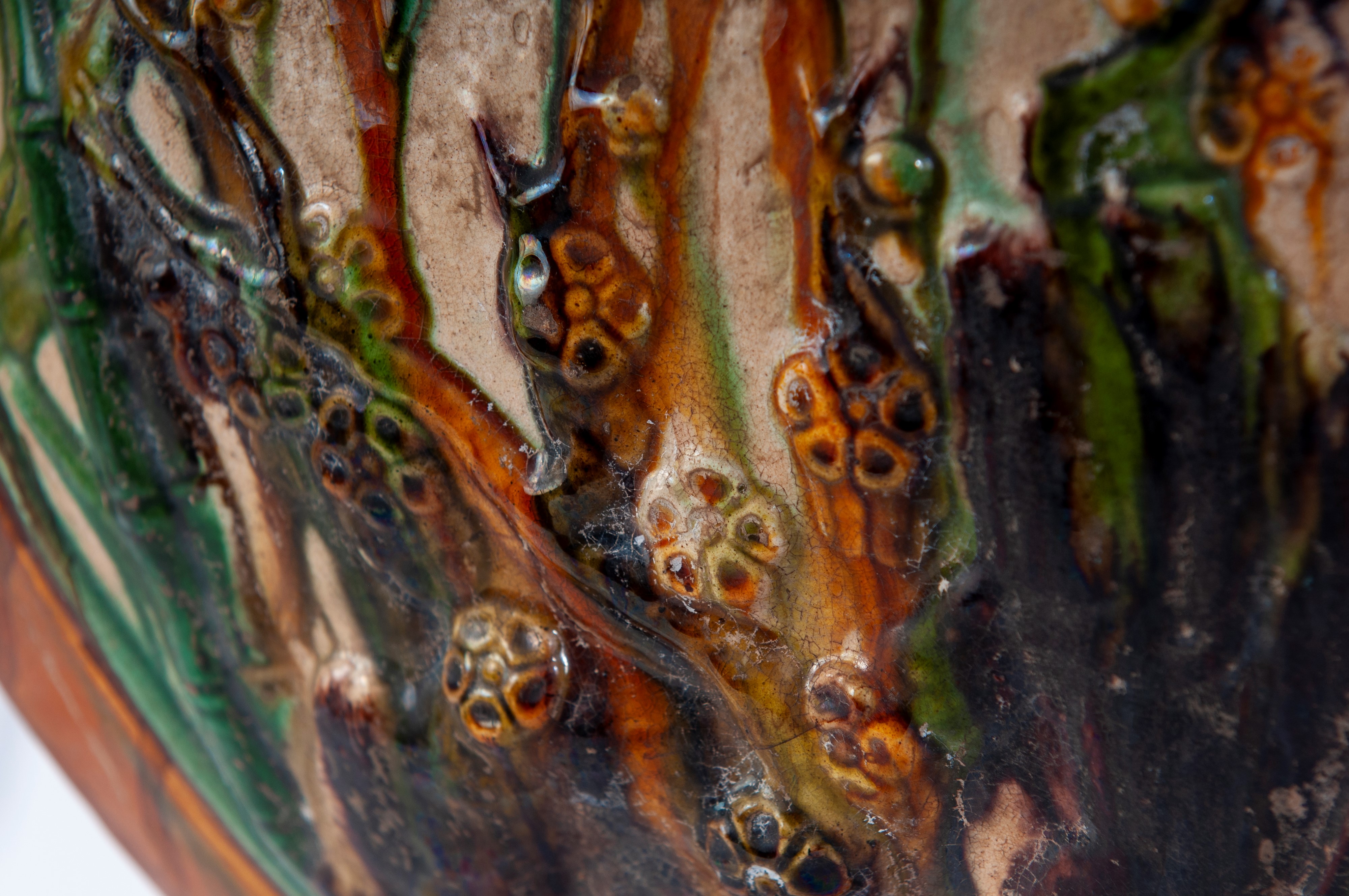 Vaso a balaustro in ceramica