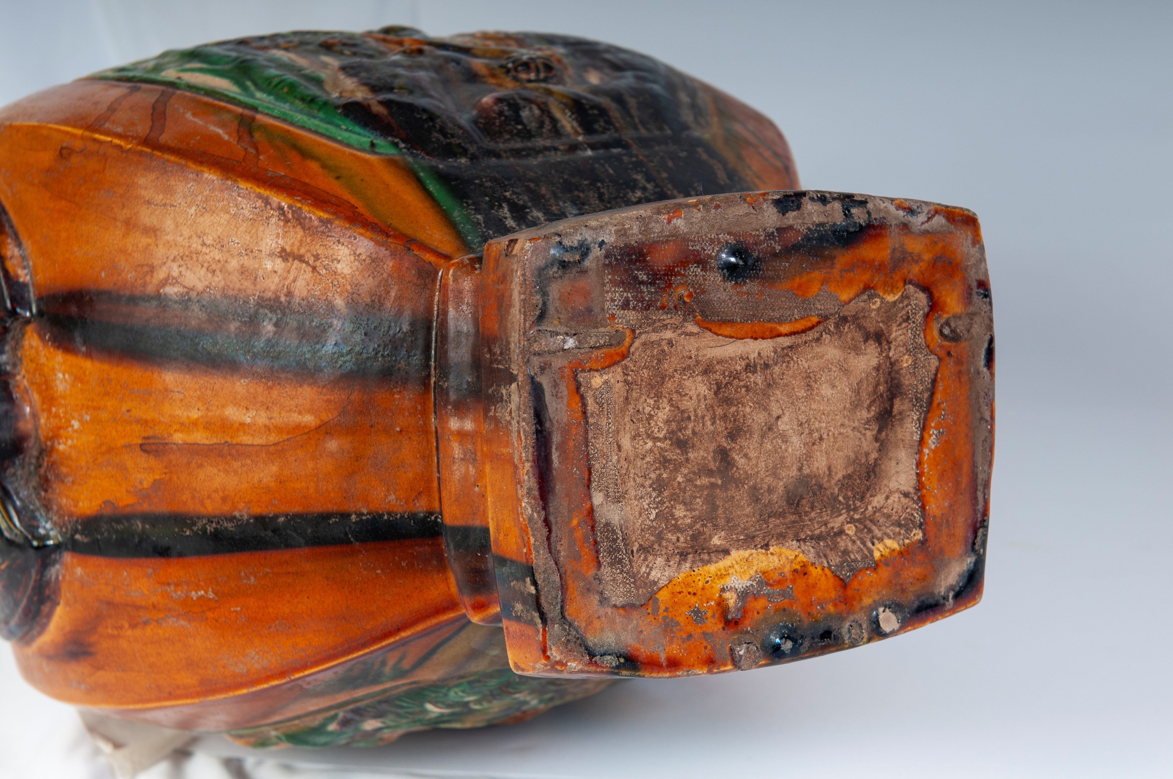 Vaso a balaustro in ceramica