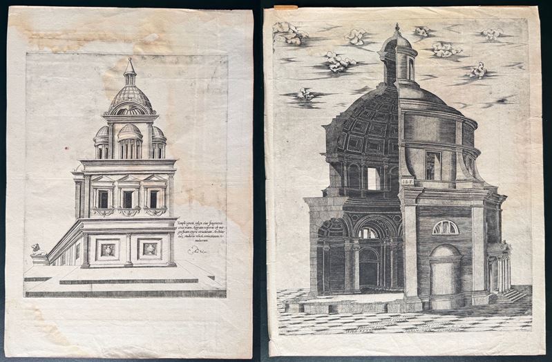 Sepolcro di Augusto, Bulino, 445 x 362 mm
