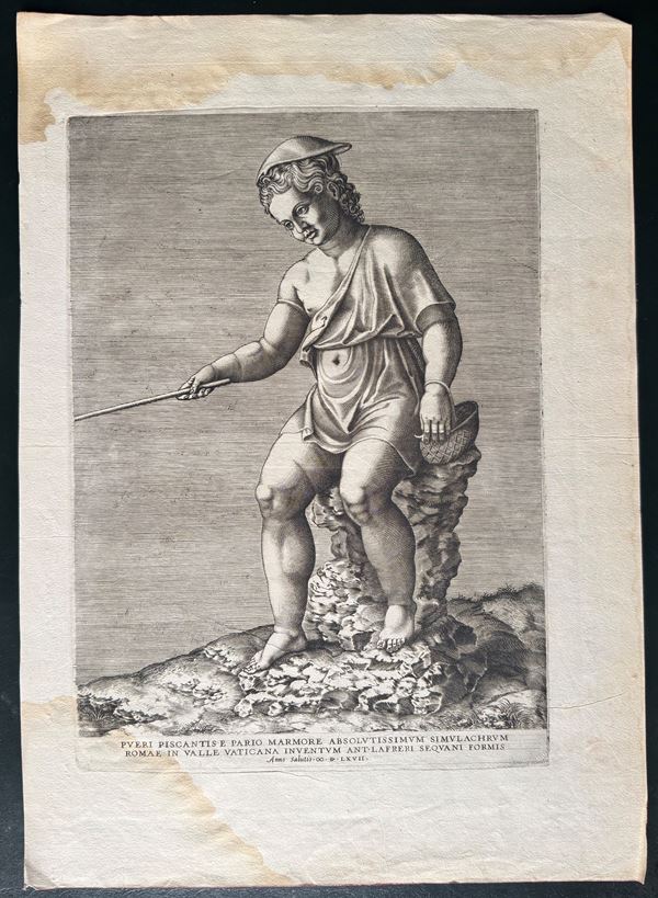 Pueri Piscantis, from &#39;Speculum Romanae Magnificentiae&#39;