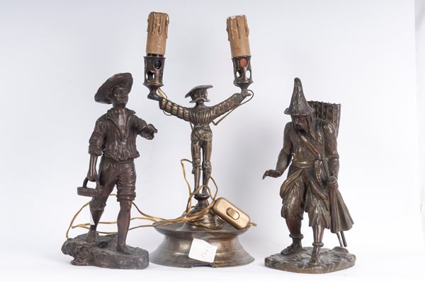 Lotto di tre bronzi: