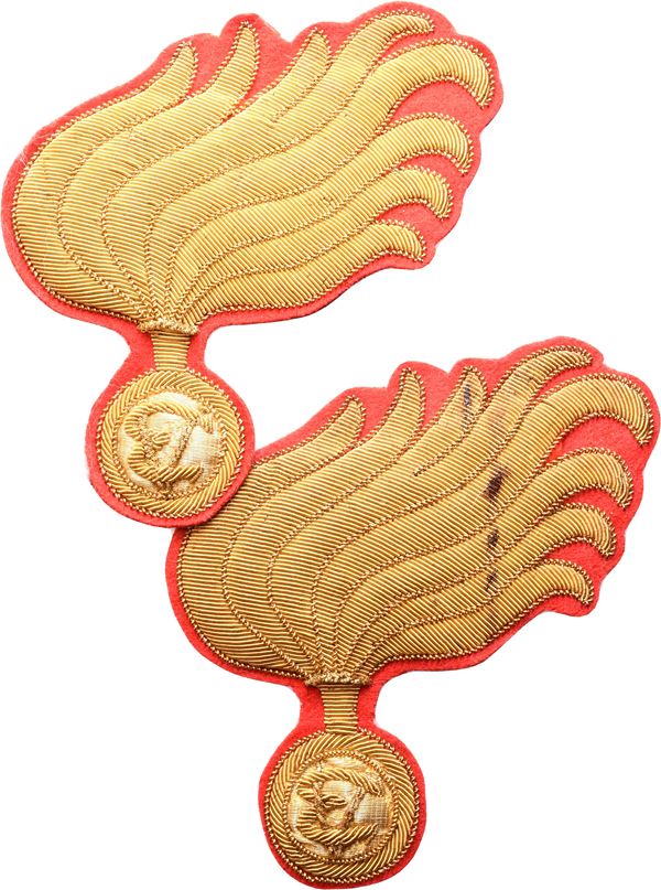 CCRR, Pair of large flames for curtain