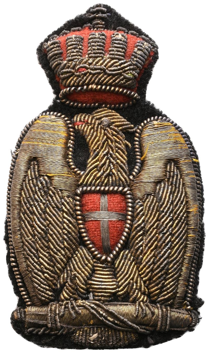 Fregio da funzionario coloniale