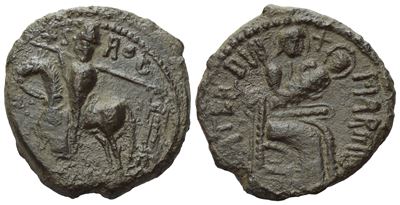 MILETO, Follaro di Ruggero II (1085-1101), Mir 497