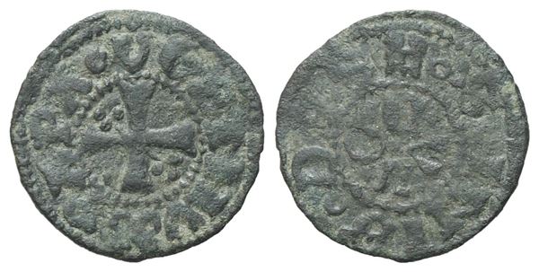STATO PONTIFICIO. ASCOLI. Eugenio IV (1431-1447). Picciolo. Munt. 26; Serafini 46; Mi; 0,53 gr.; RRRR
