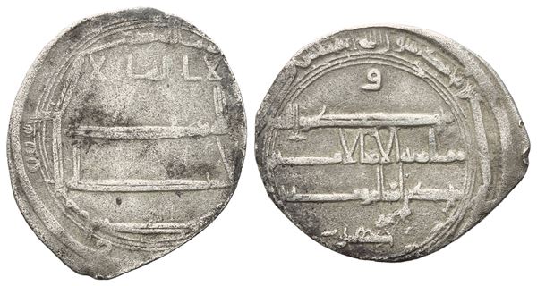 MONDO ISLAMICO. Califfato Abbaside. Al Rashid (AH 187-193 -- 803-809). Dirham. Ag; 2,16 gr