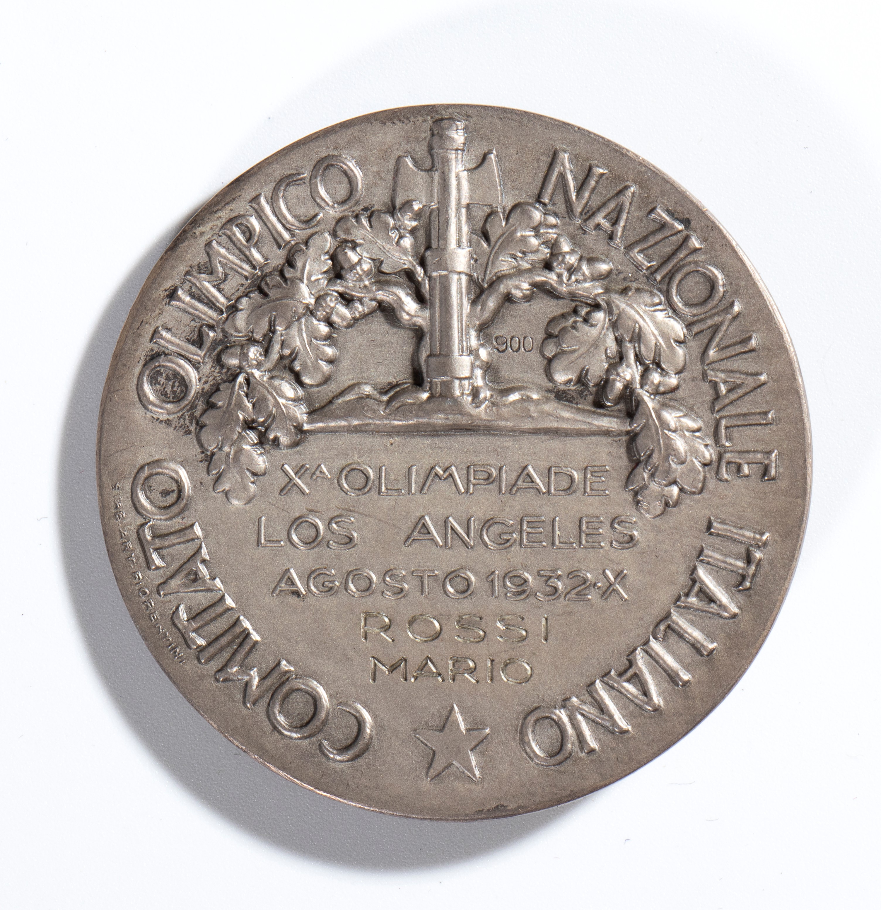 Olimpiadi 1932 Los Angeles - Coni Medaglia