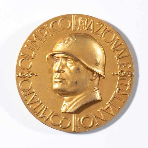 MUSSOLINI Benito - Medaglia CONI