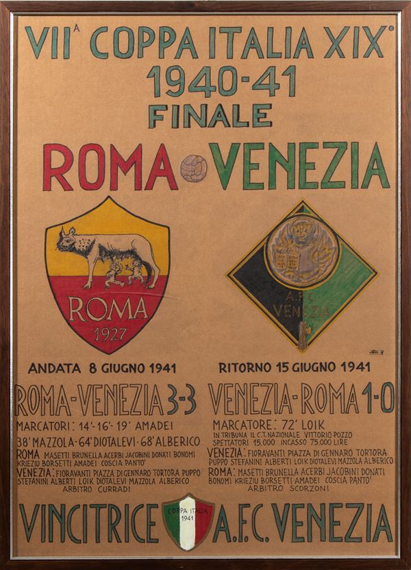 Calcio - Coppa Italia 1940-41