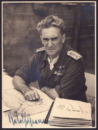 Graziani, Rodolfo - Foto Autografa
