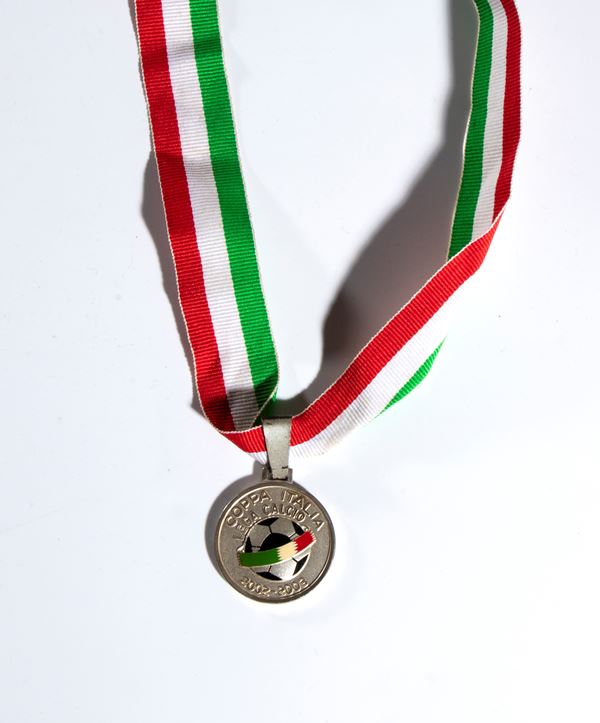 Coppa Italia, calcio - FINALISTA medaglia