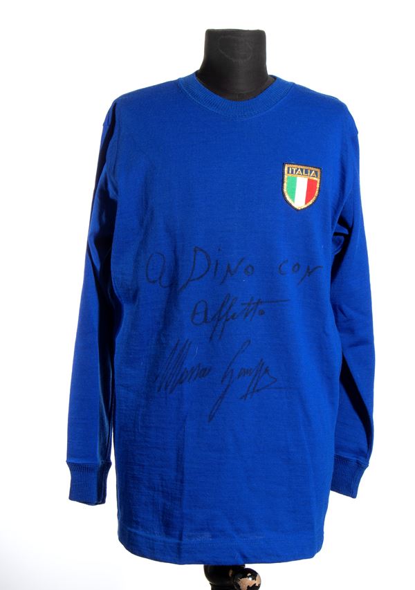 Nazionale Italiana di Calcio - Maglia azzurra - Anni '970