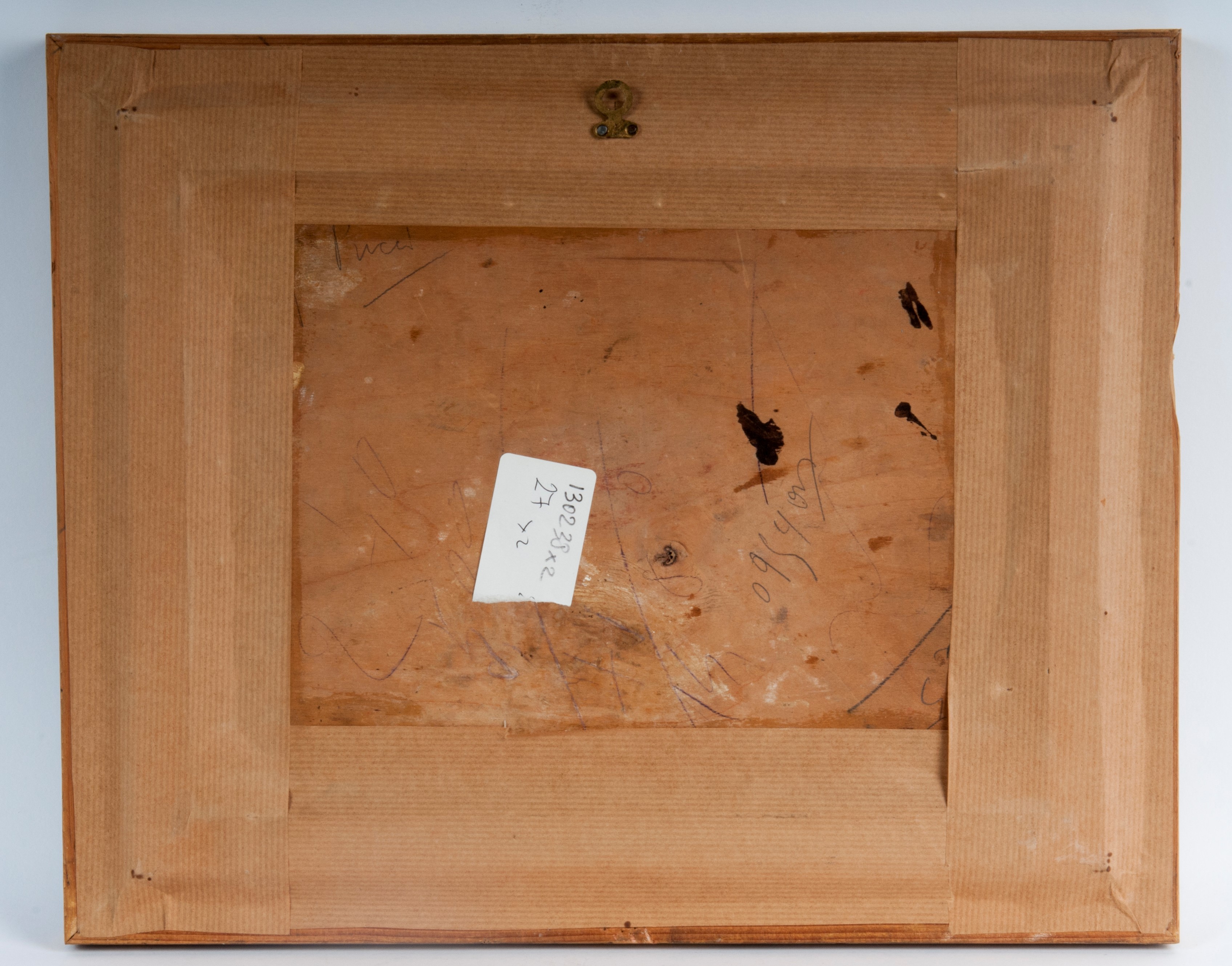 Ritratto di due nature morte, dipinti ad olio su tavola