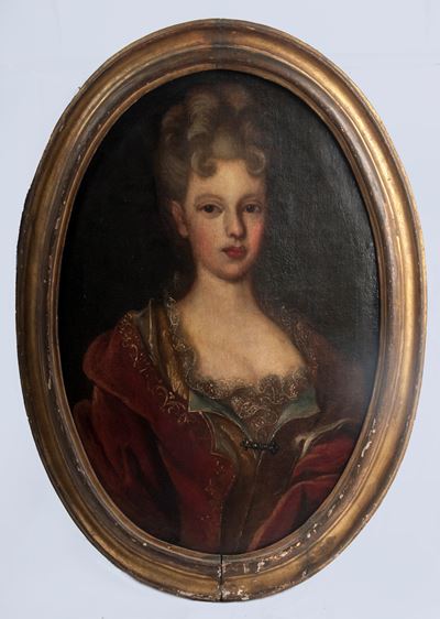 Autore Ignoto, Ritratto di nobildonna, dipinto ad olio su tela