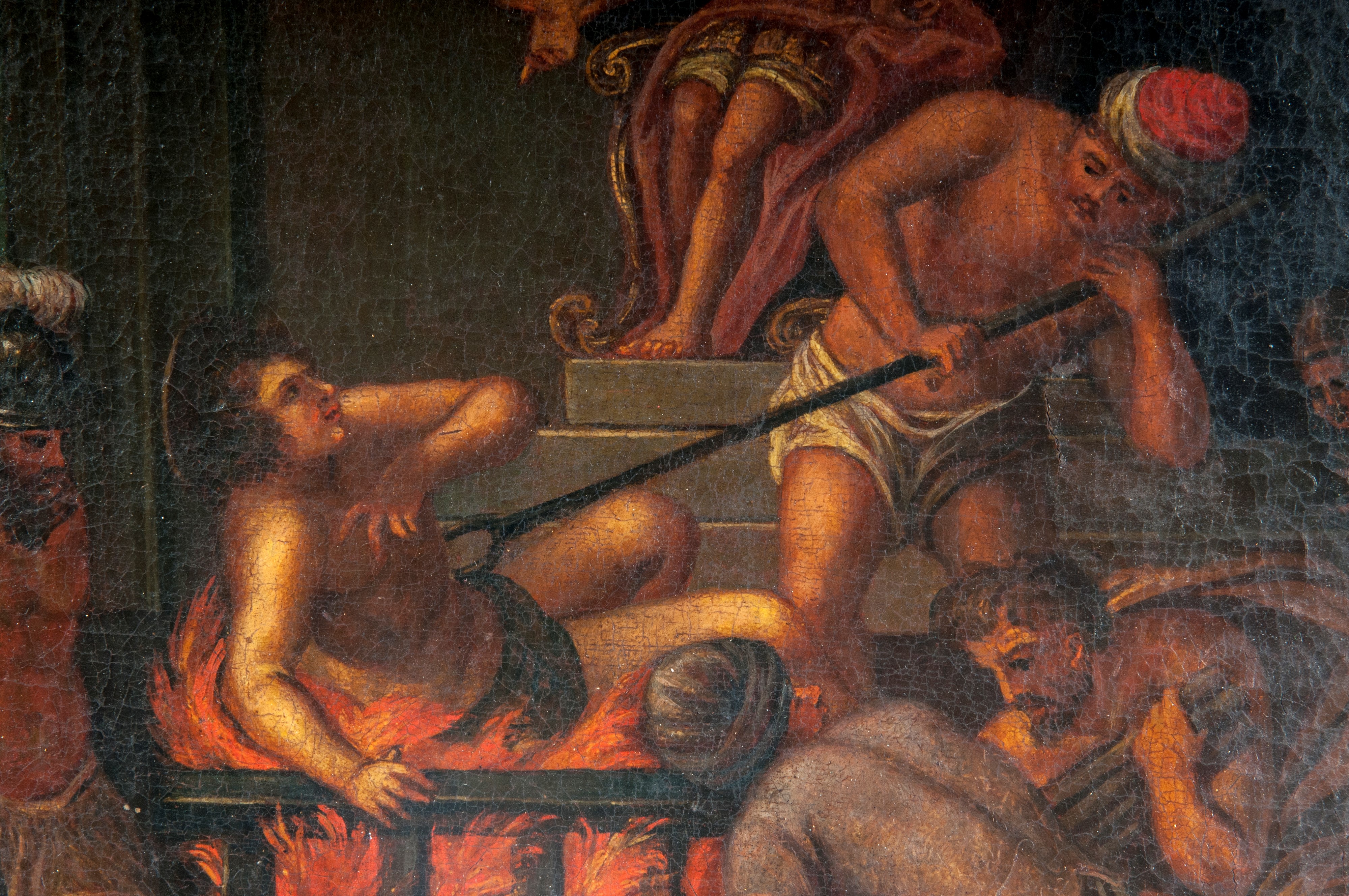 Artista Romano, Santo Martire, dipinto ad olio su tela