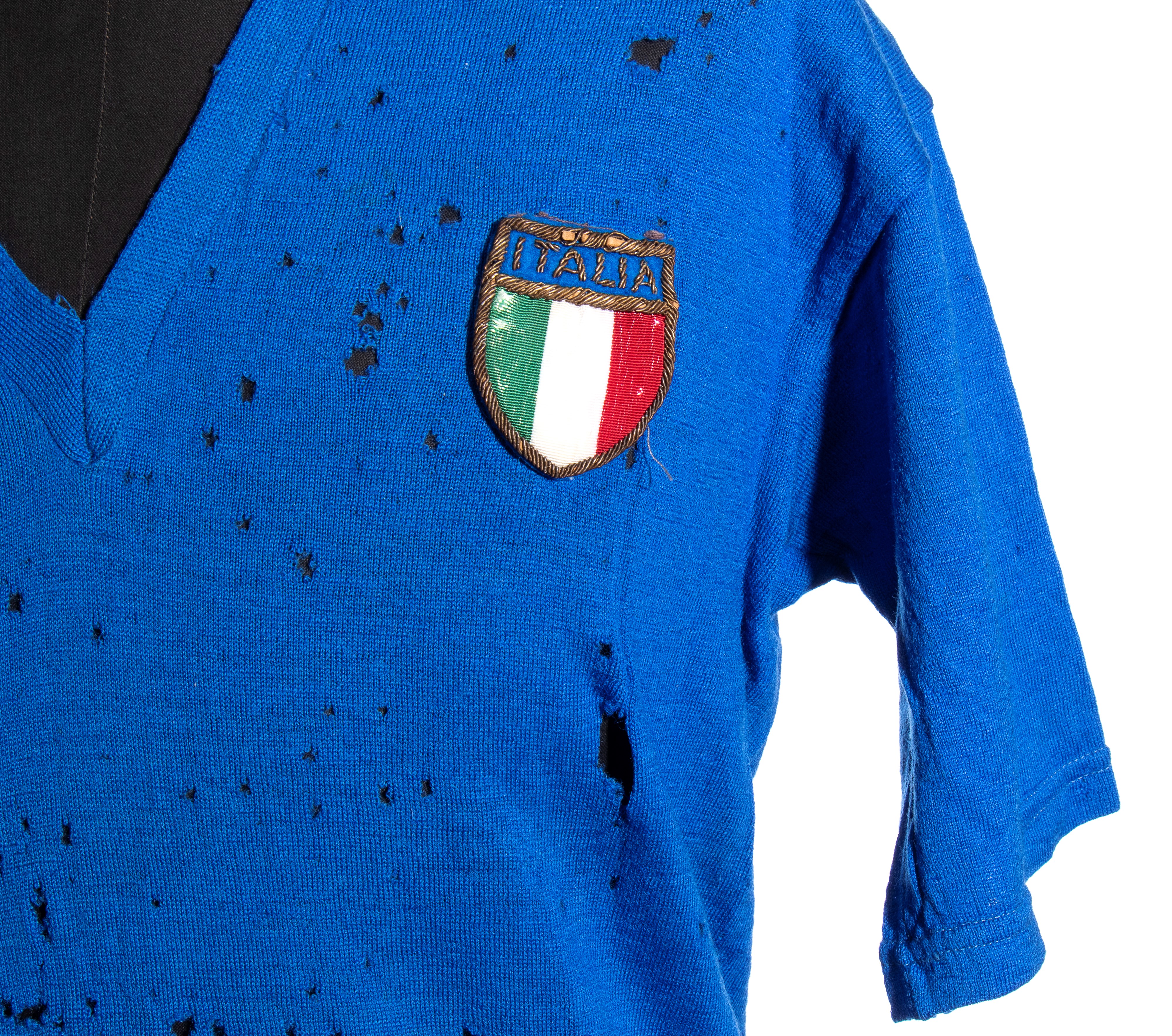 Nazionale Italiana Calcio - Maglia Azzurra - Anni '960