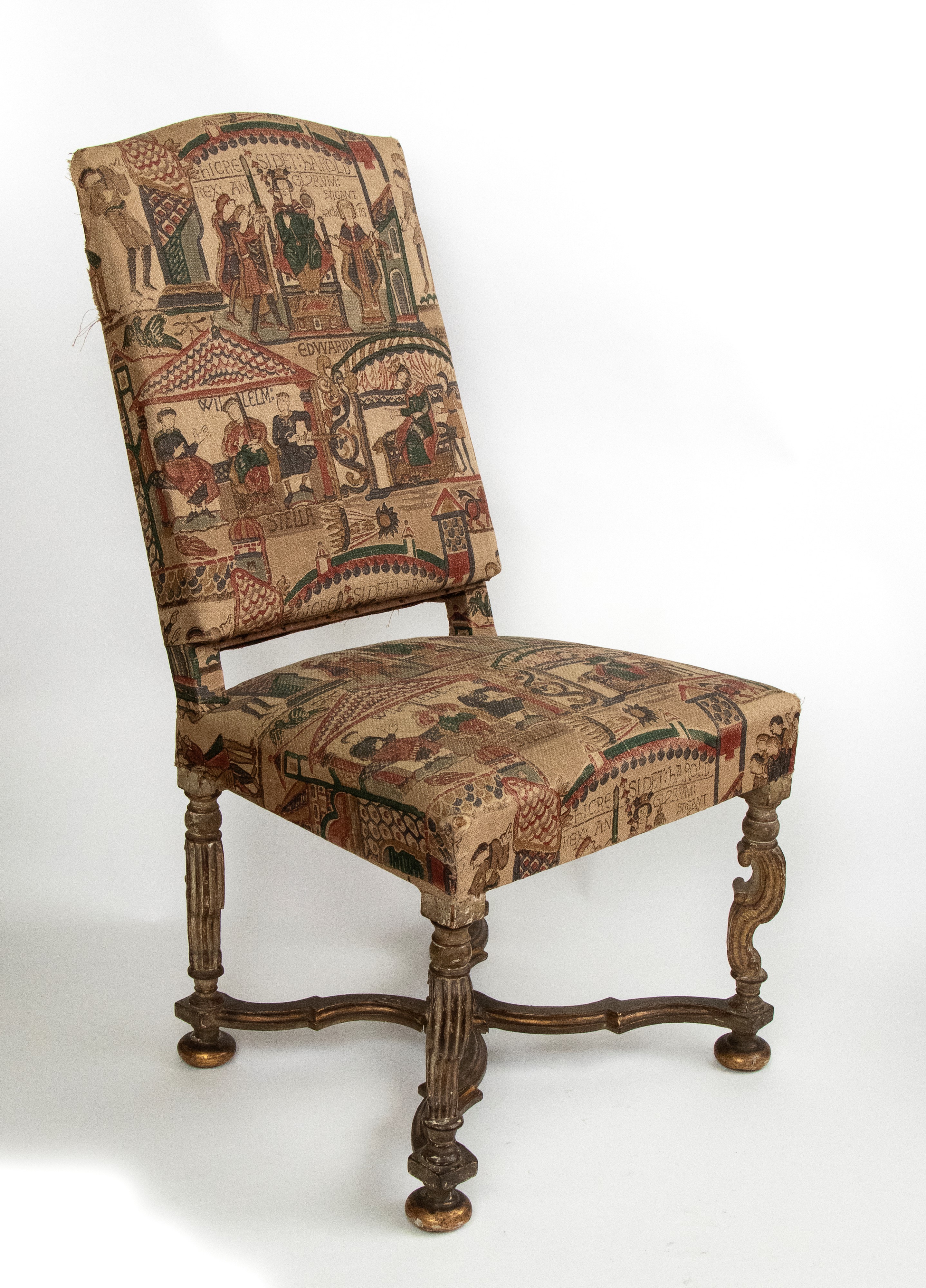 Coppia di poltrone venete Luigi XVI