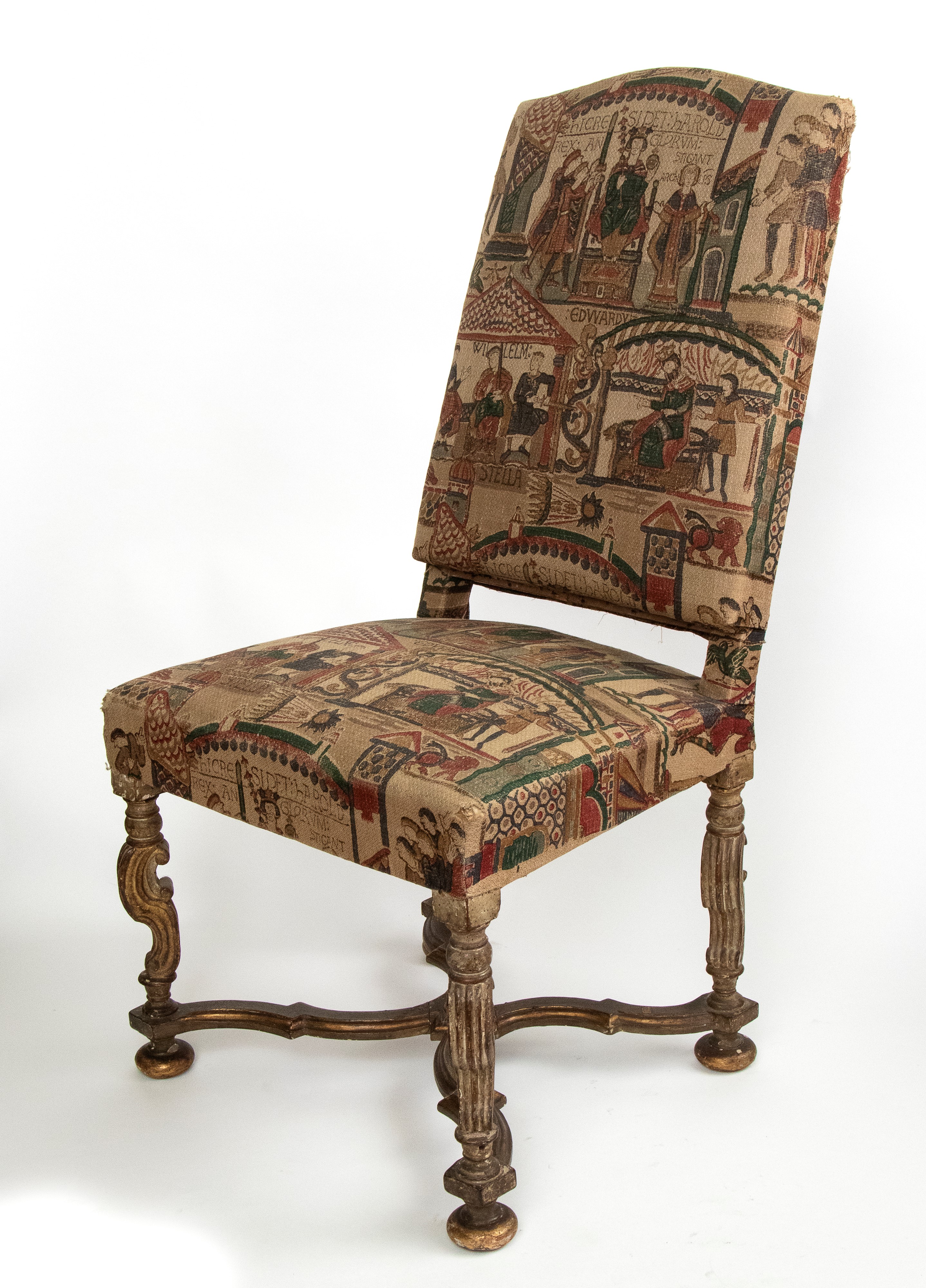 Coppia di poltrone venete Luigi XVI