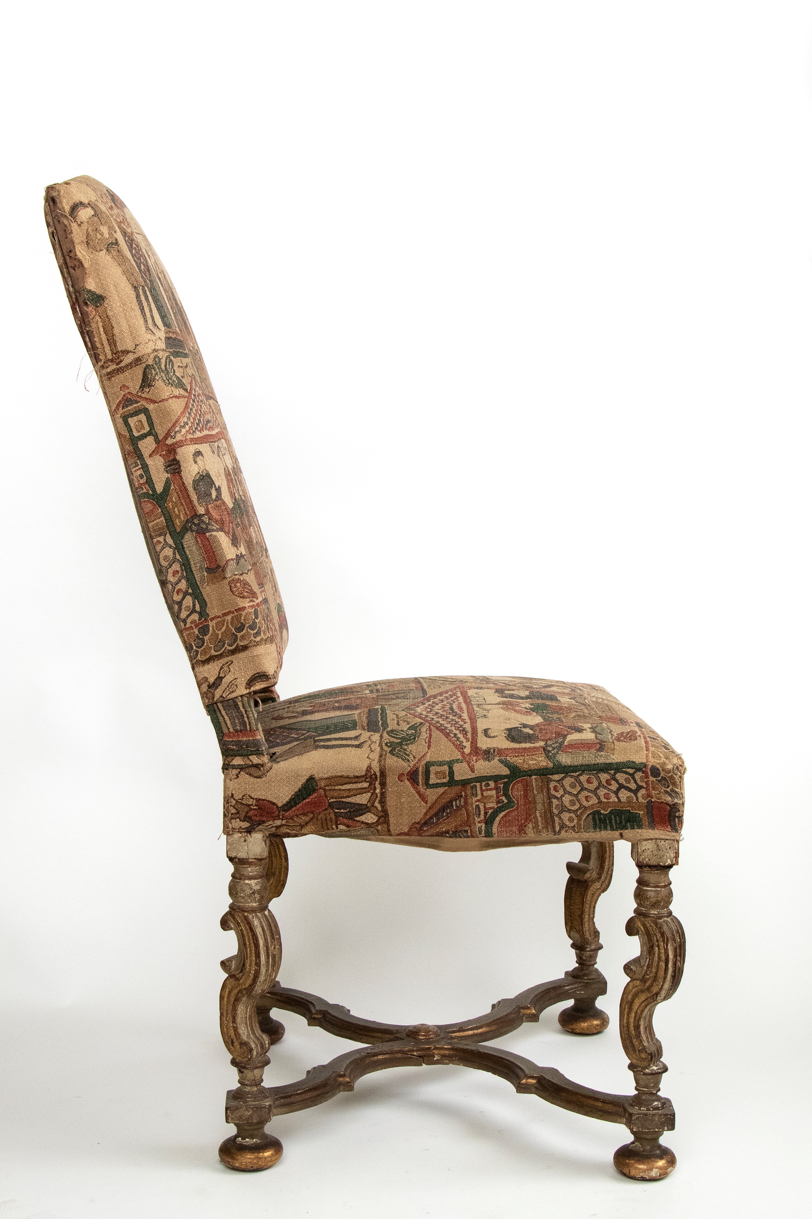 Coppia di poltrone venete Luigi XVI