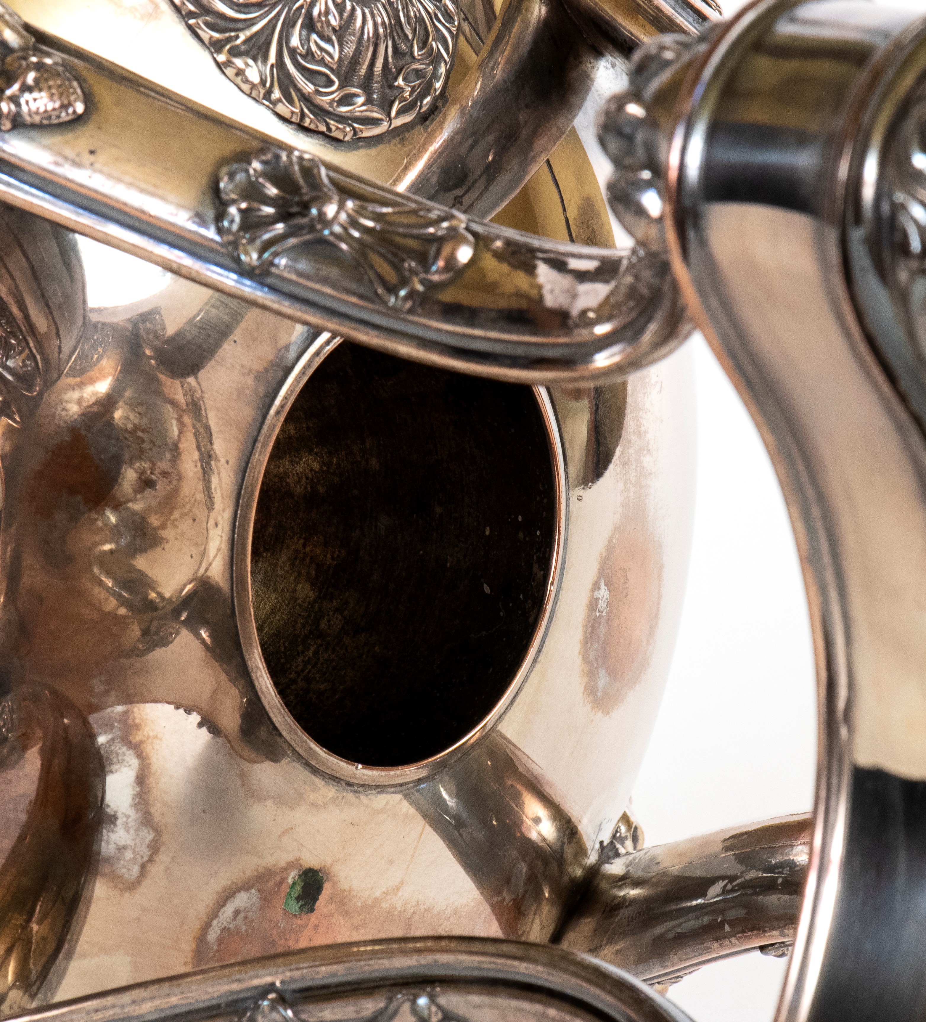 Samovar in Old Sheffield, inizi del XIX secolo