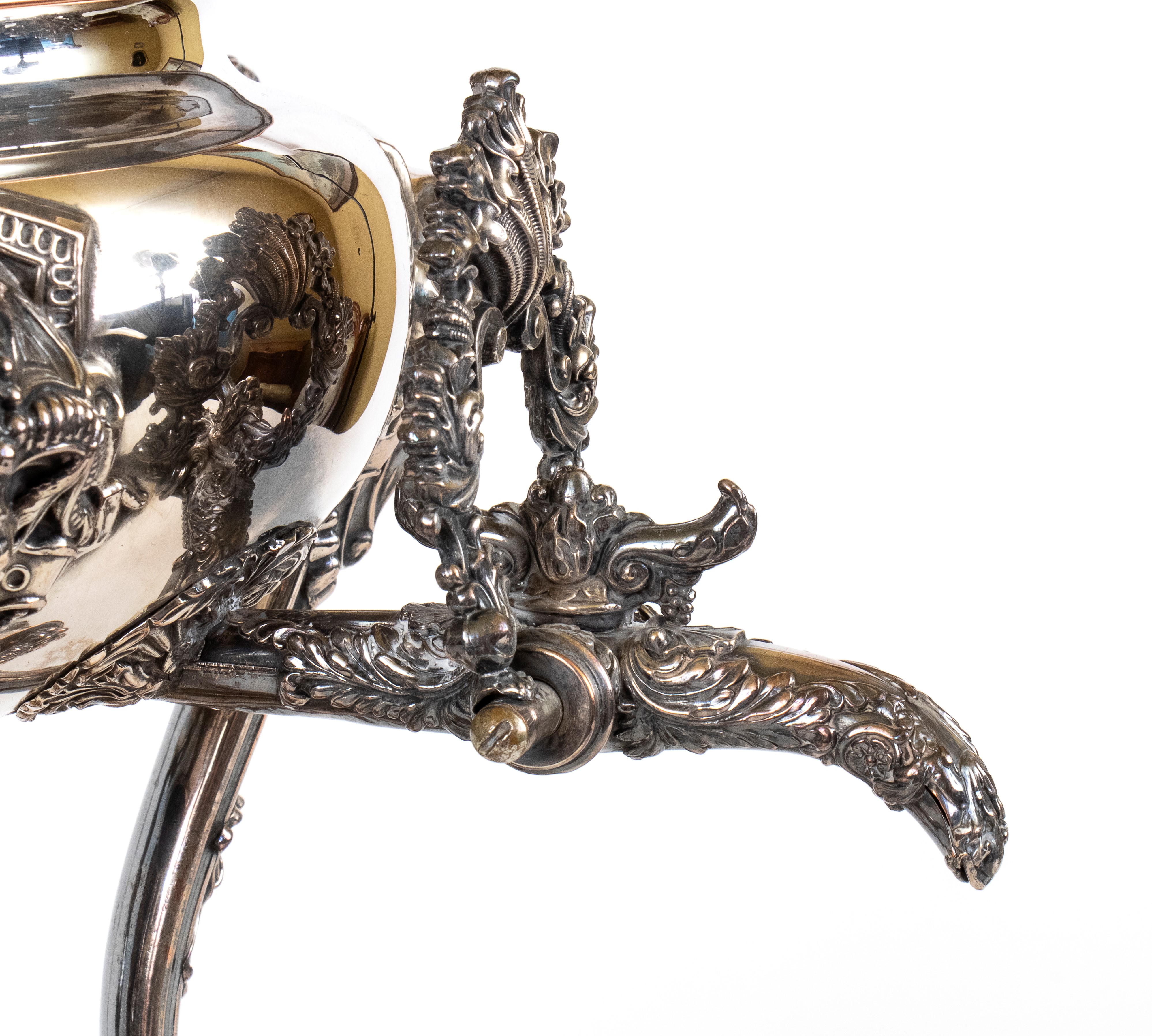 Samovar in Old Sheffield, inizi del XIX secolo