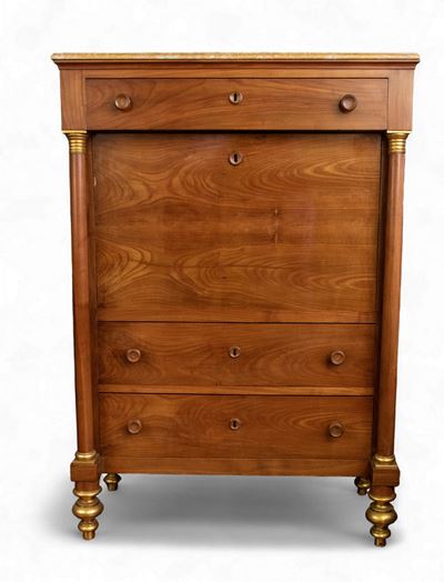 Secretaire in ciliegio, Italia, XIX secolo