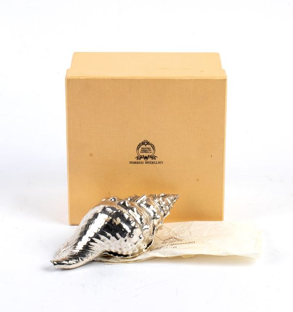 FEDERICO BUCCELLATI - Solid silver shell
