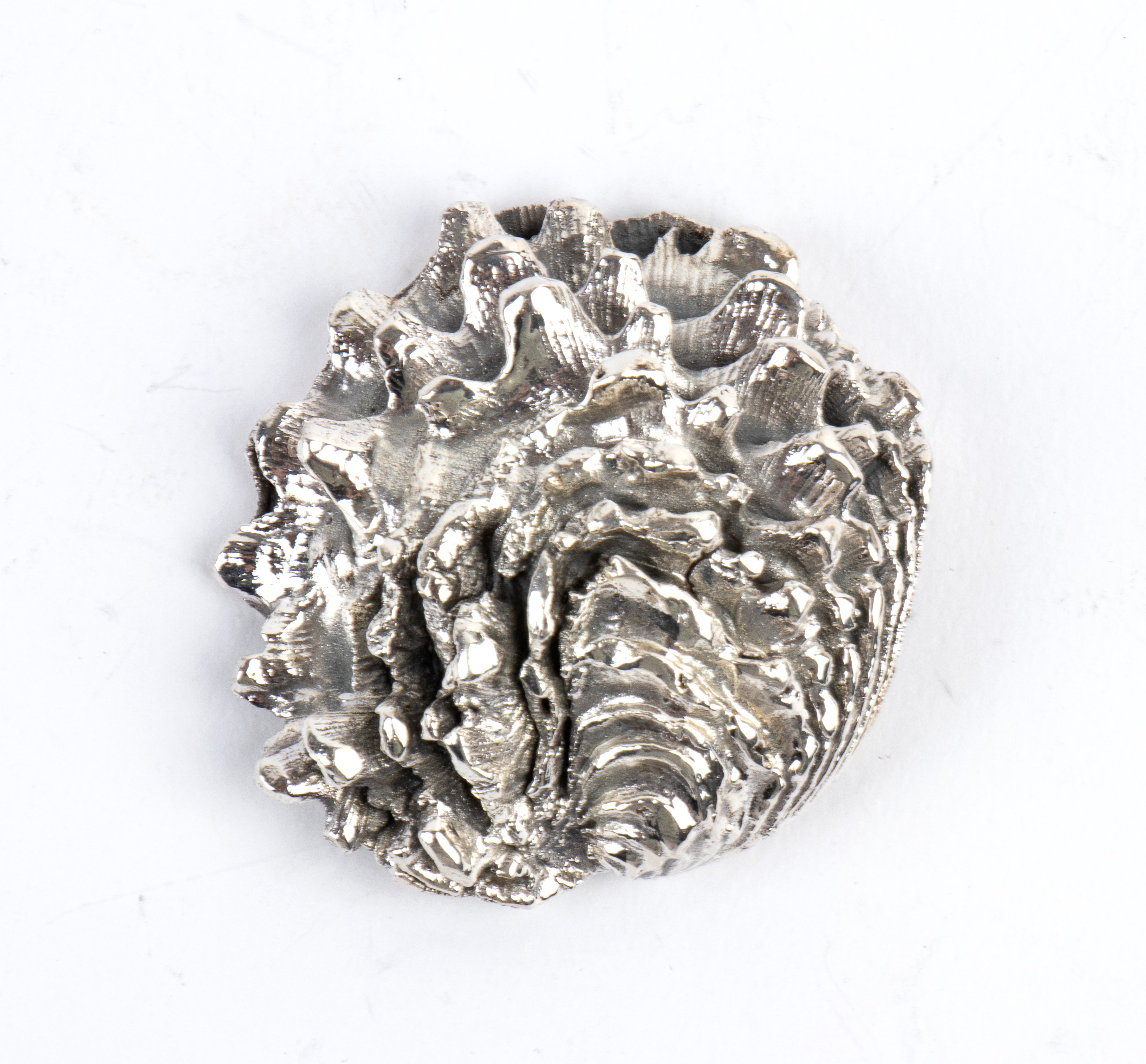 Federico Buccellati - Buccellati Federico, Conchiglia in argento 800/1000 punzonata