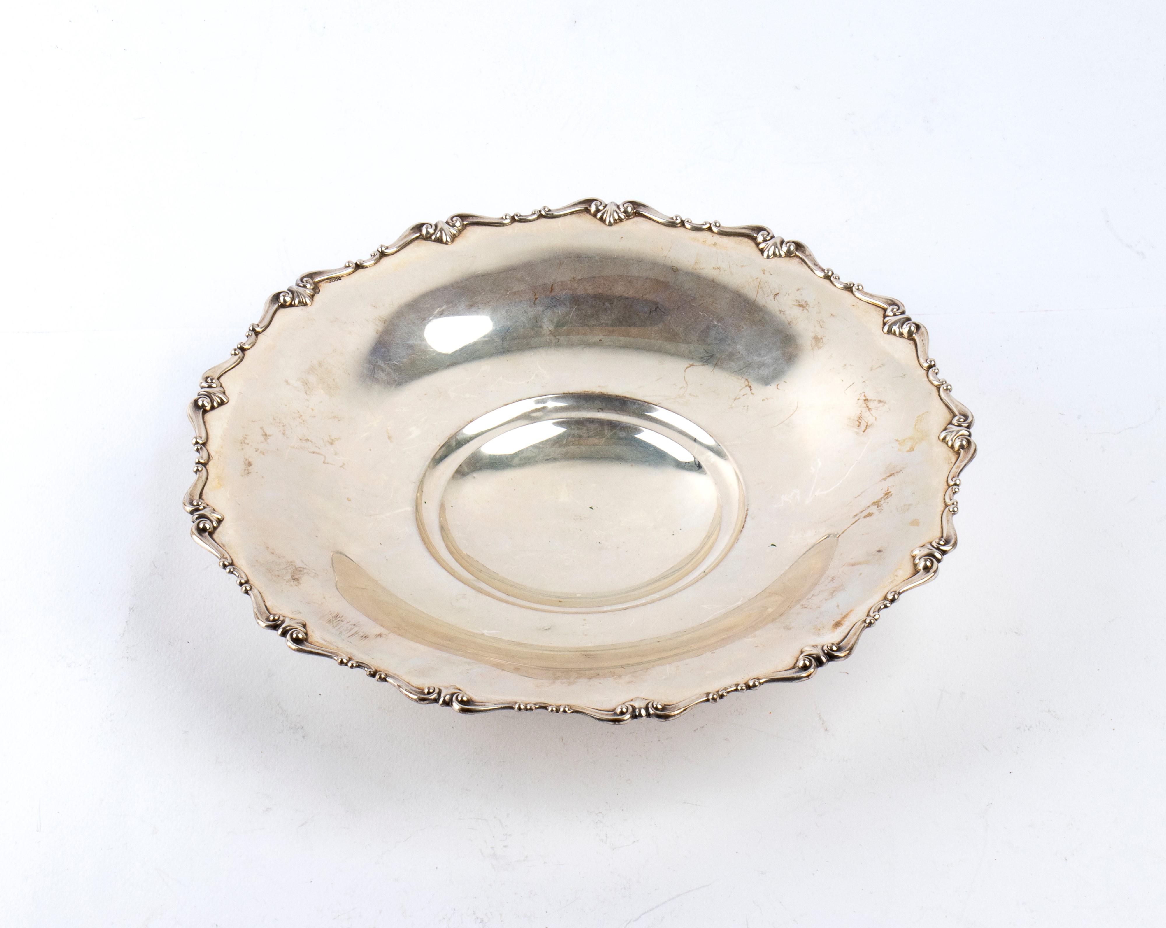 Due cestini italiani in argento, argento 800/1000, anni ’50-’60