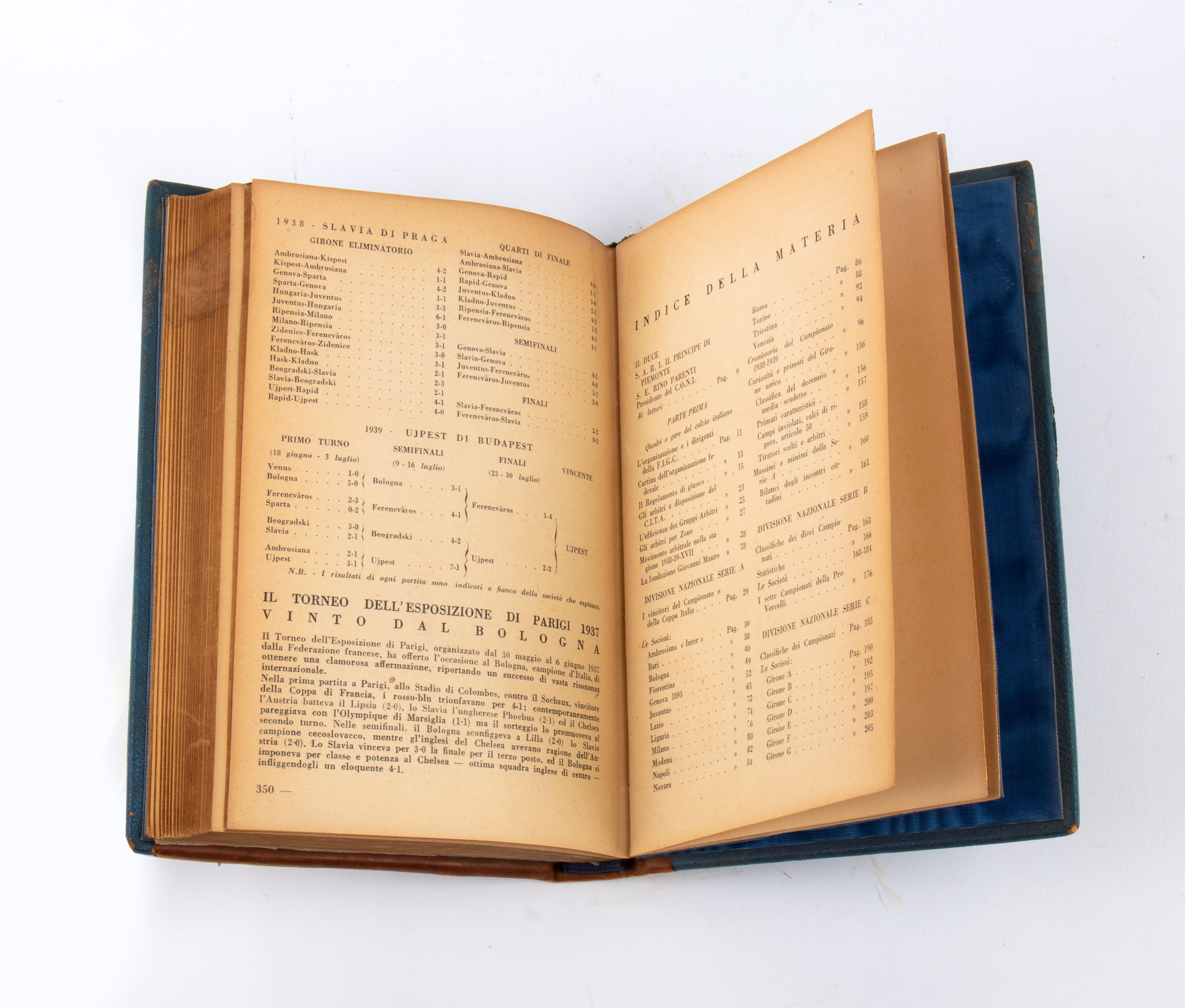 Enciclopedia Almanacco Illustrato del Calcio 1940