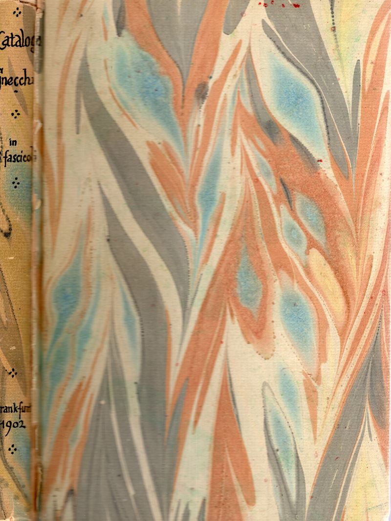 HAMBUGER L. & L. – Frankfurt 1902 \ 1903. Sammlung Ercole Gnecchi in Mailand. 3 parti completa pp...