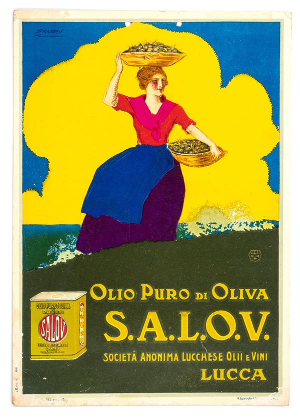 Mauzan, Achille Luciano - Olio S.A.L.O.V.