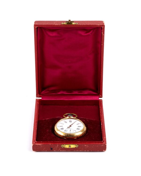 BORNARD GENEVE - Orologio da tasca in oro 18k