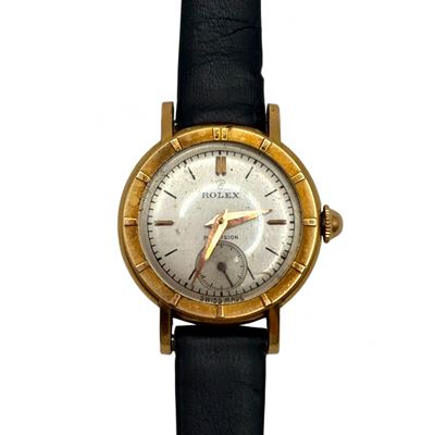 Orologio Lady da polso in oro giallo 18k con movimento meccanico a carica manuale