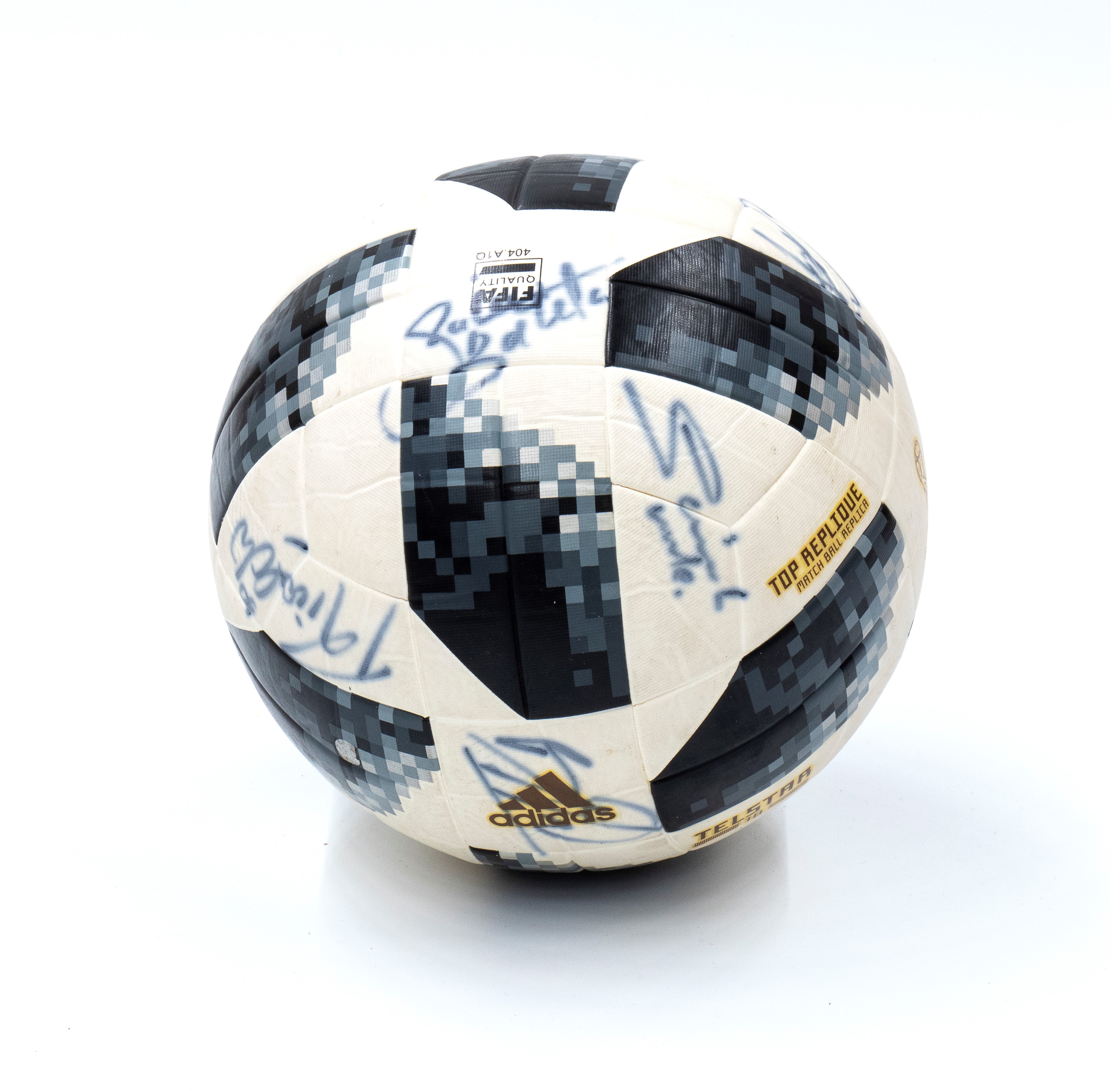Calcio - Russia 2018 - Pallone Cuoio Autografato