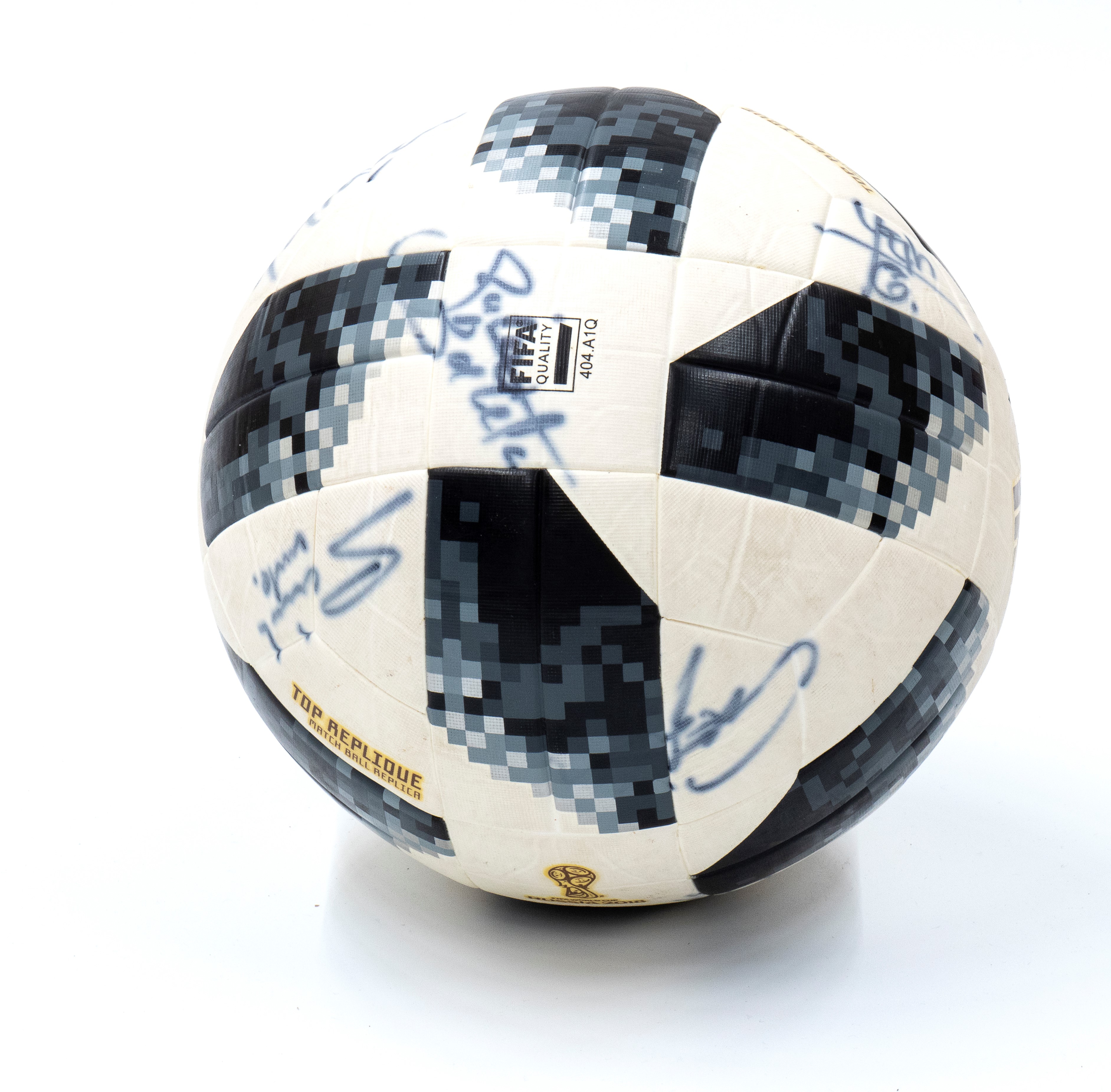 Calcio - Russia 2018 - Pallone Cuoio Autografato
