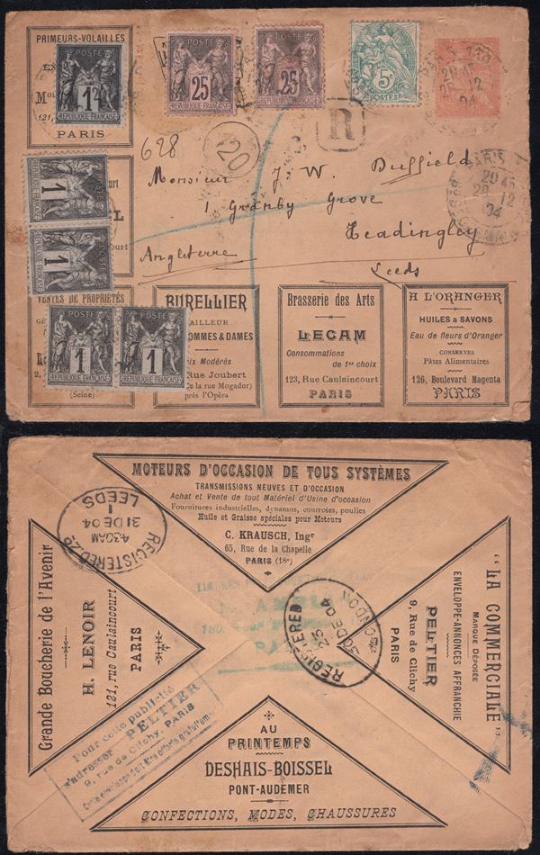 Francia - Intero postale Pubblicitario