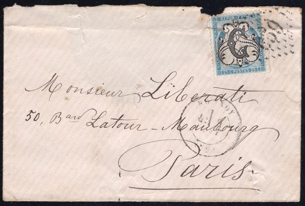 Francia - etichetta decorativa su Francia