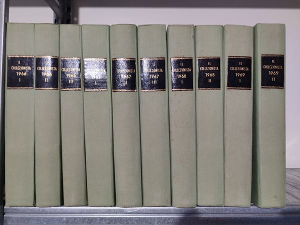 Riviste Filateliche - ''Il Collezionista'' 1966/1969 rilegato