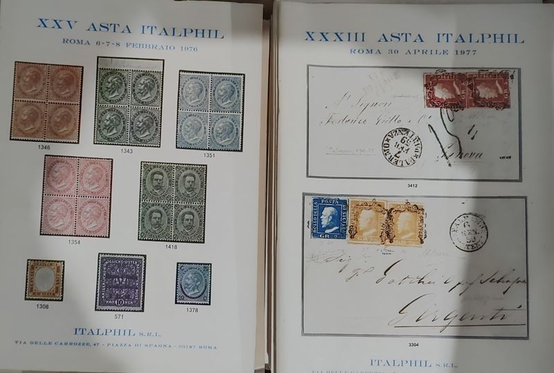 Cataloghi d'asta, Italphil 1960-1980: Collezione completa