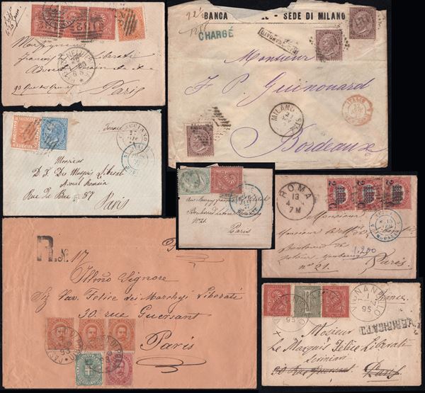Regno - Storia Postale, corrispondenze verso la Francia