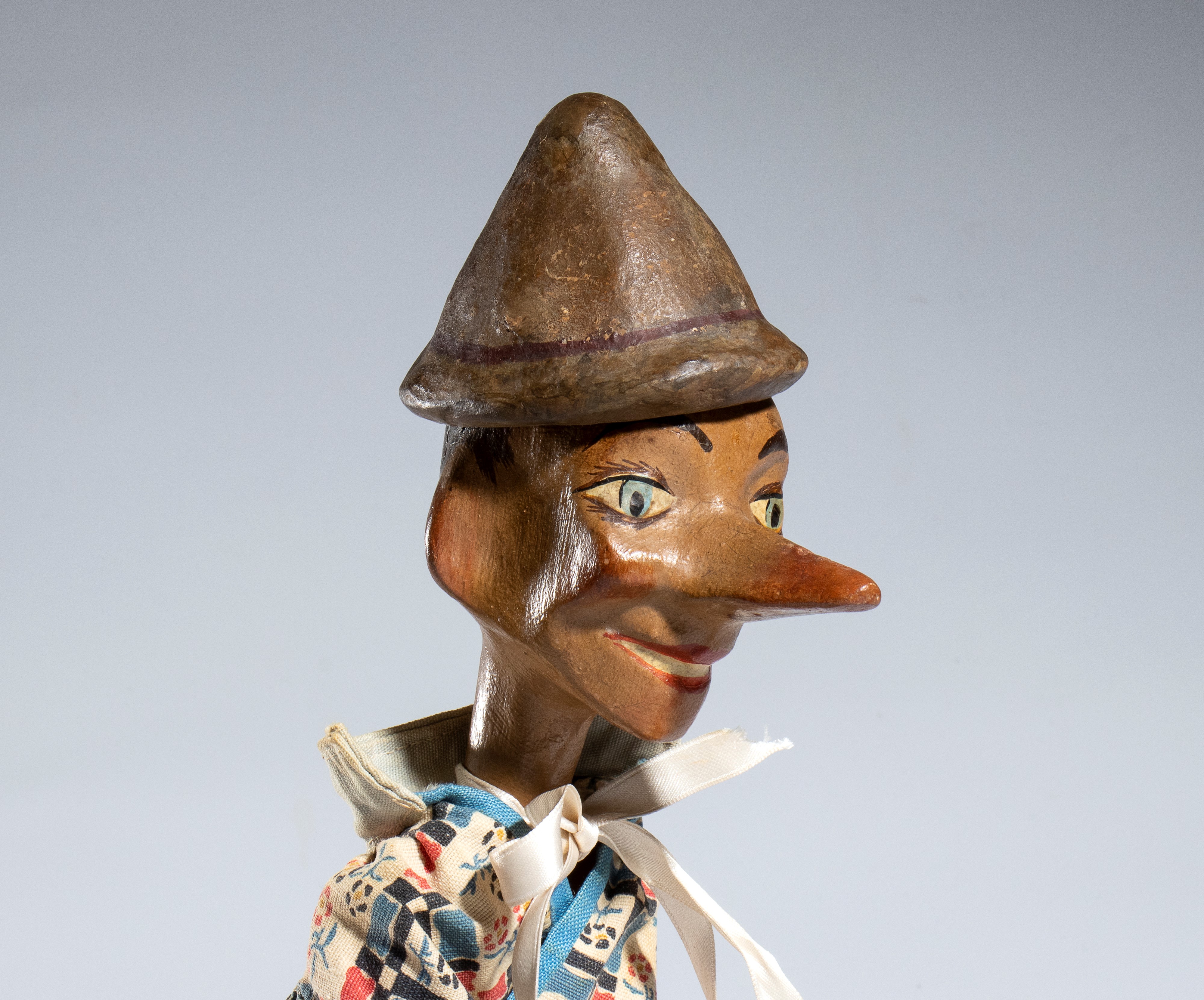 Pinocchio, Burattino in Legno e Cartapesta