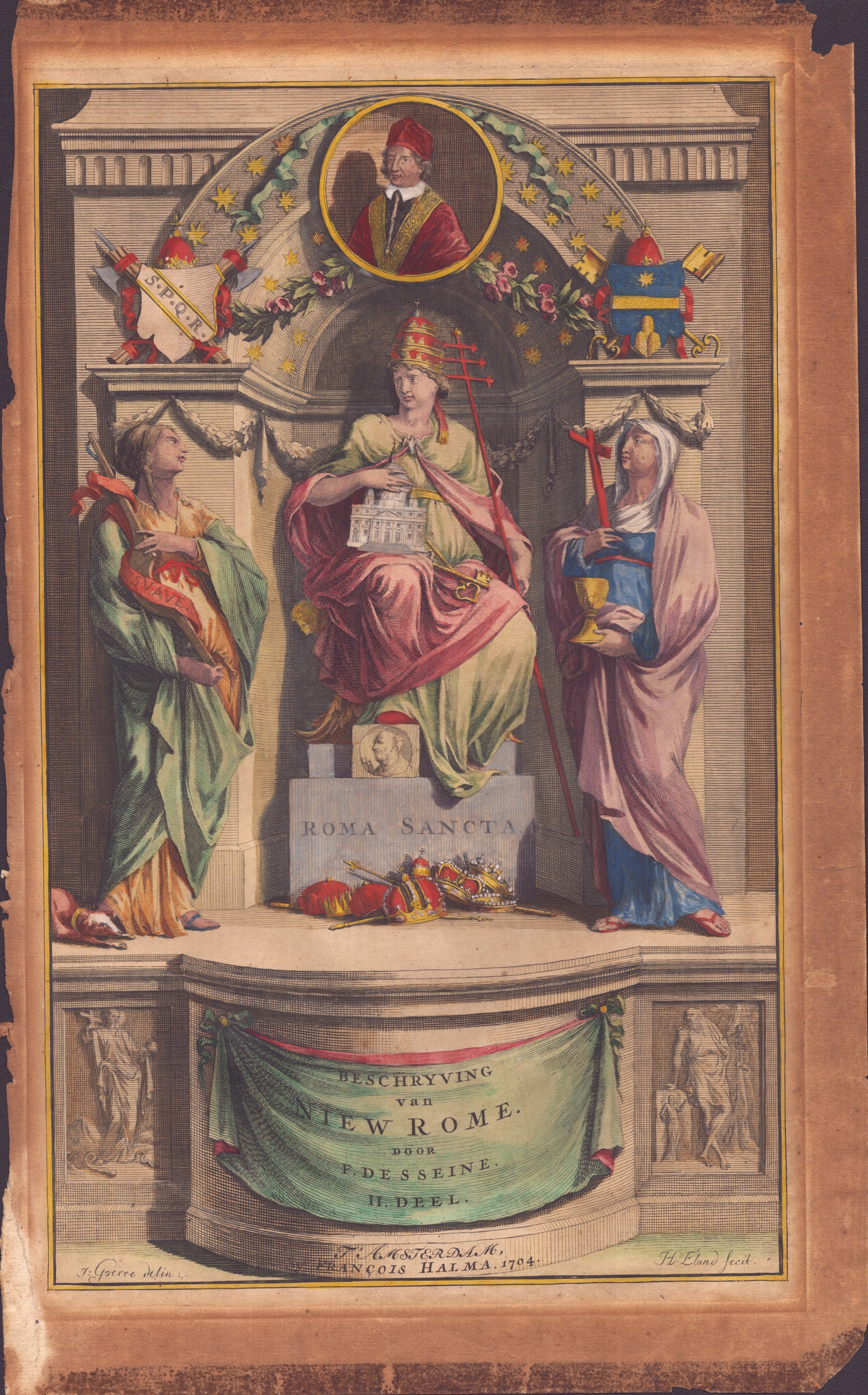 Lotto di tre frontespizi