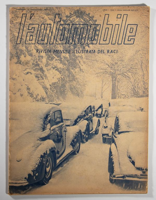 Automobilia - L'AUTOMOBILE  R.A.C.I. - n.1