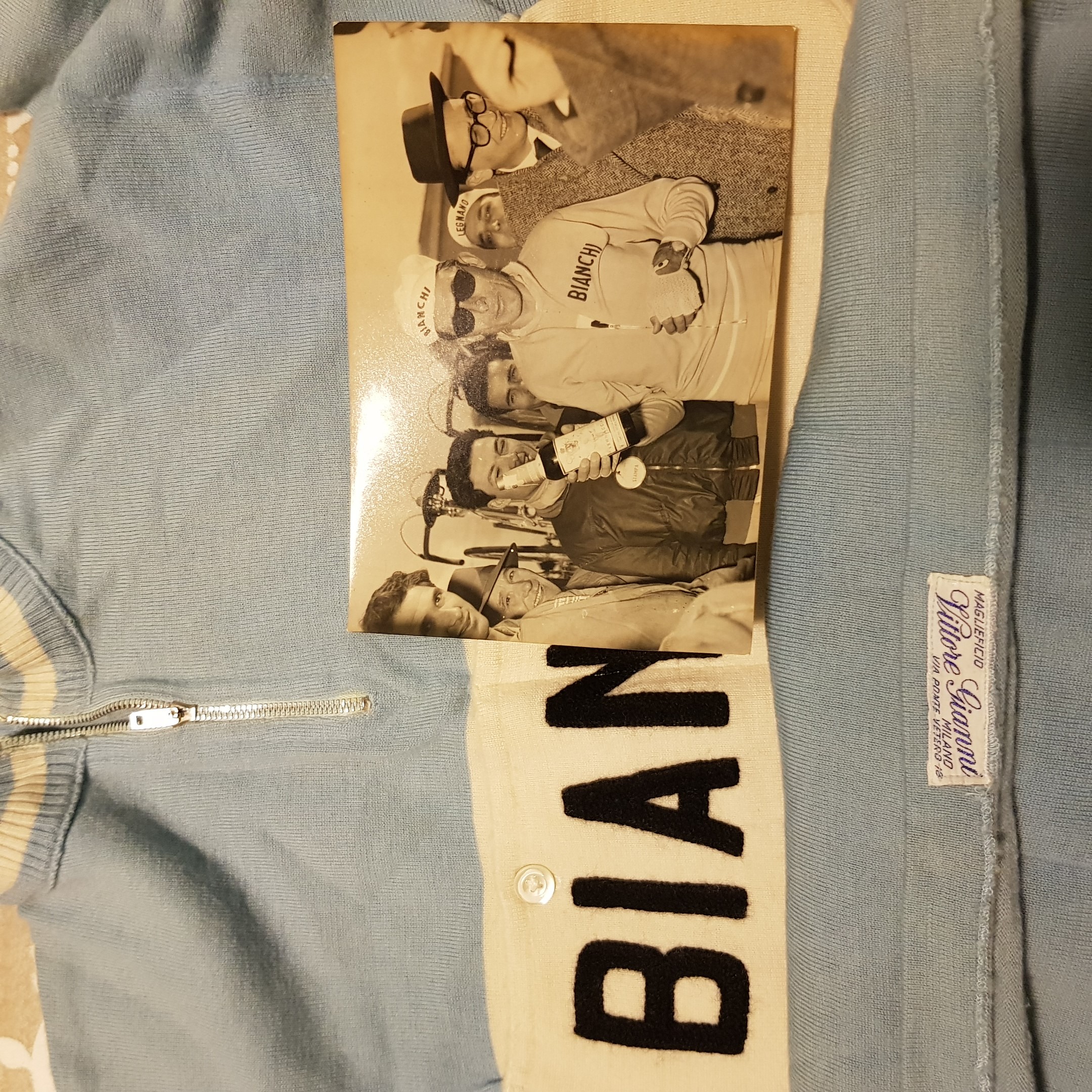 Coppi, Fausto - Maglia Bianchi Pirelli