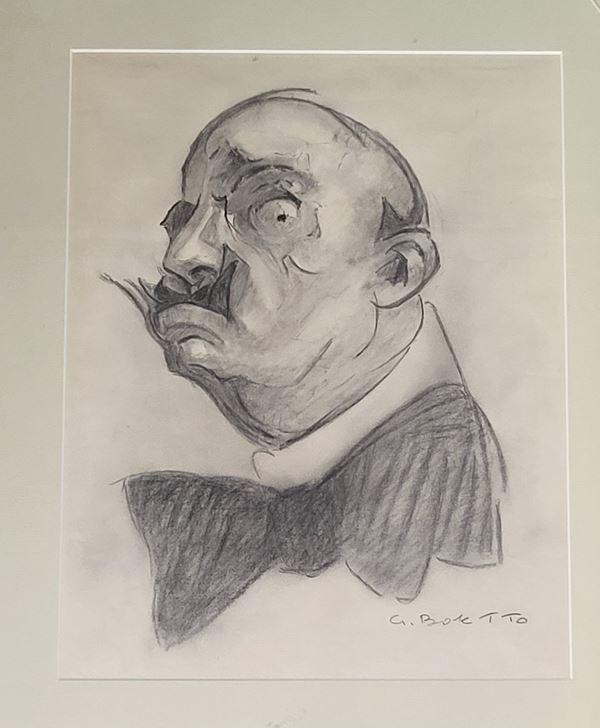 Boetto, Giulio - Marinetti, Filippo Tommaso - Caricatura