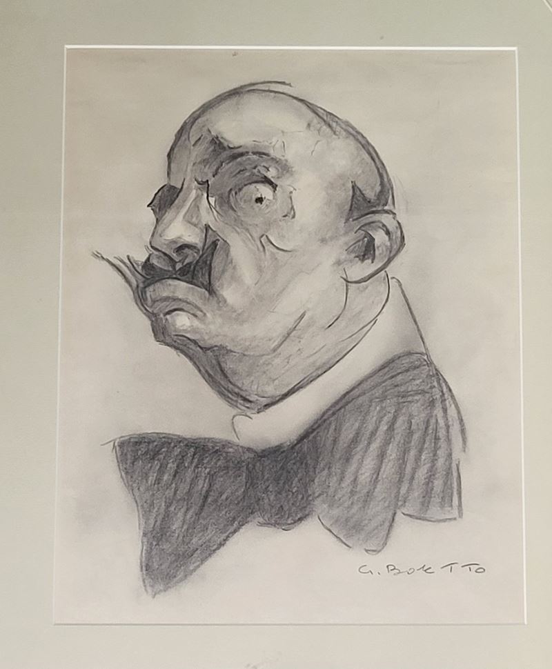 Boetto, Giulio - Marinetti, Filippo Tommaso - Caricatura